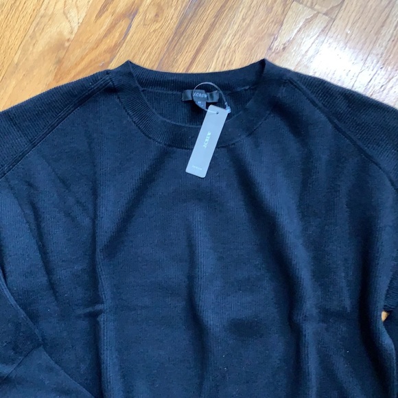 NWT J. Crew Balloon-sleeve Crewneck Sweater - Picture 5 of 8